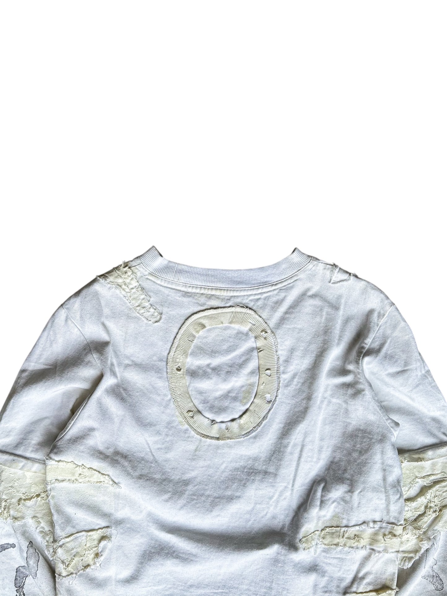 Waxxed Longsleeve Weiß