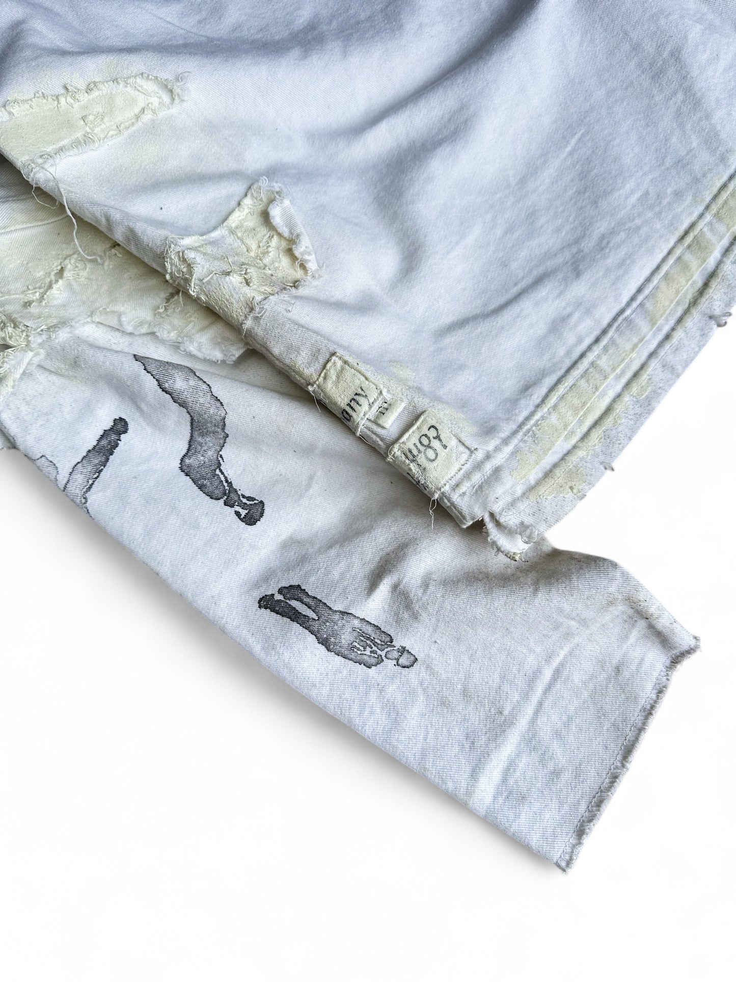 Waxxed Longsleeve Weiß