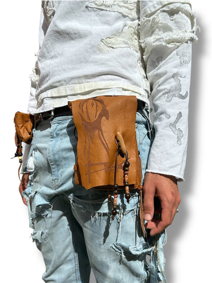Leather Belt-Bag Big