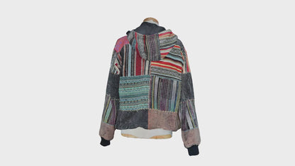 reversible human clan jacket